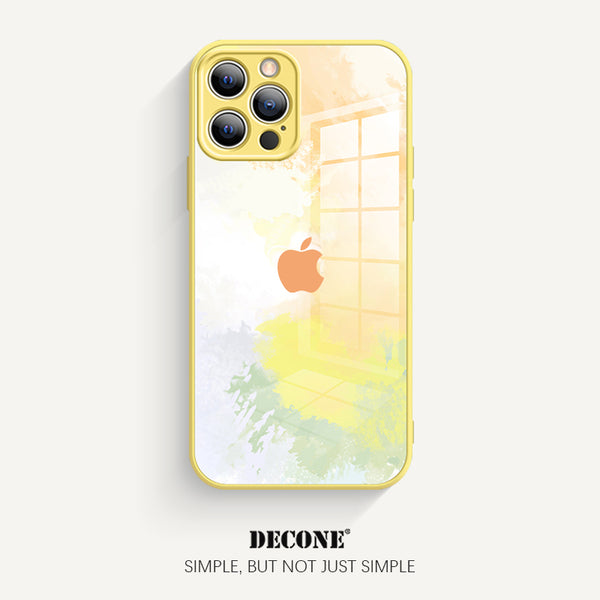 iPhone 12 Series | Watercolor Series Tempered Glass Phone Case