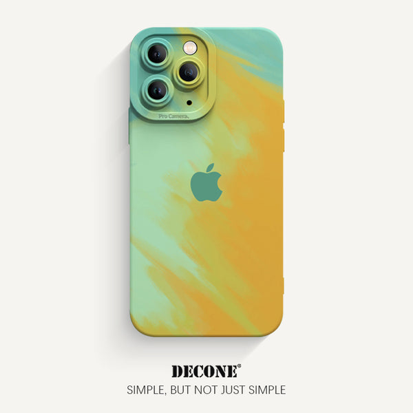 iPhone 11 Series | Watercolor Series Pupil Liquid Silicone Phone Case