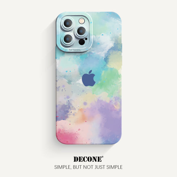 iPhone 12 Series | Watercolor Series Pupil Liquid Silicone Phone Case