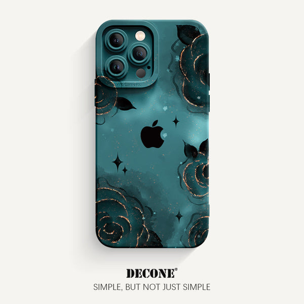 iPhone 12 Series | Flower Series Pupil Liquid Silicone Phone Case