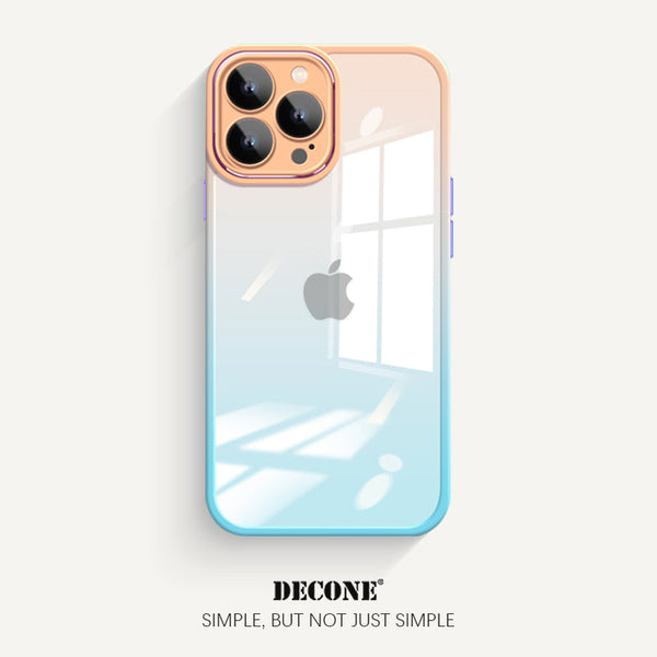 iPhone 12 Series | Eagle Eye Gradient Transparent Phone Case(Comes with lens film)