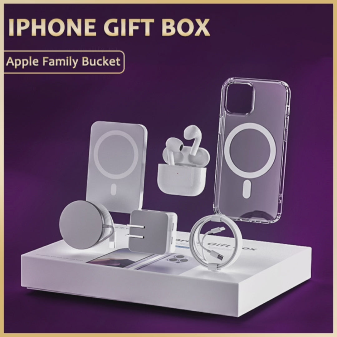 iPhone Gift Box  Six Piece Gift Pack with Apple (Limited time