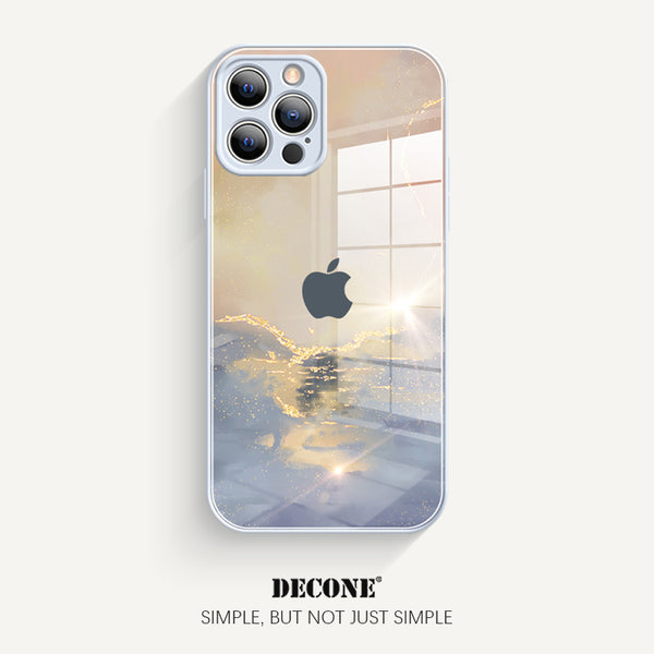 iPhone 12 Series | Watercolor Series Tempered Glass Phone Case