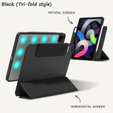 iPad Series | Swivel Leather Smart Cover (2.0 Acrylic Back)