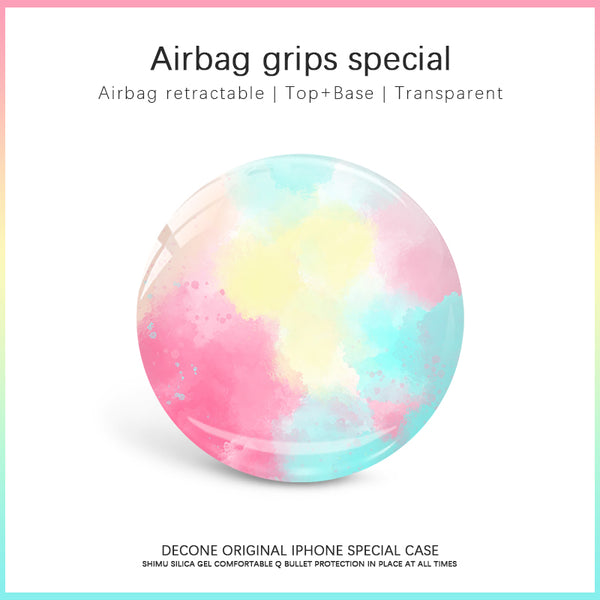 【Decone】Candy color transparent airbag retractable grips