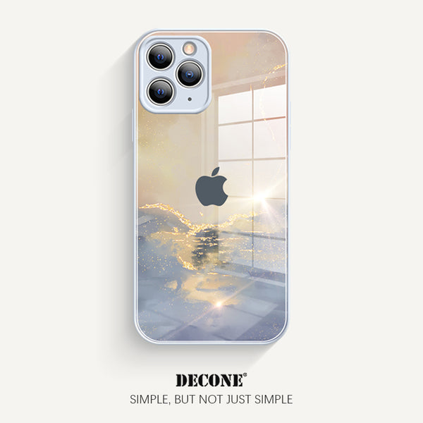 iPhone 11 Series | Watercolor Series Tempered Glass Phone Case