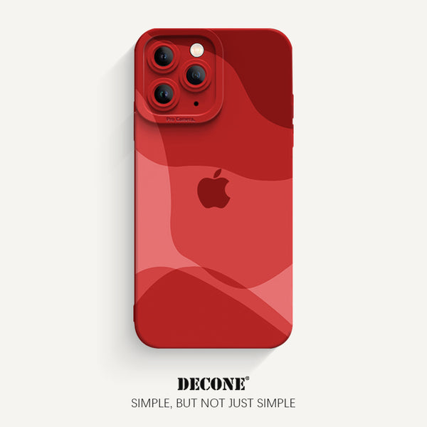 iPhone 11 Series | Gradient series pupil liquid silicone phone case