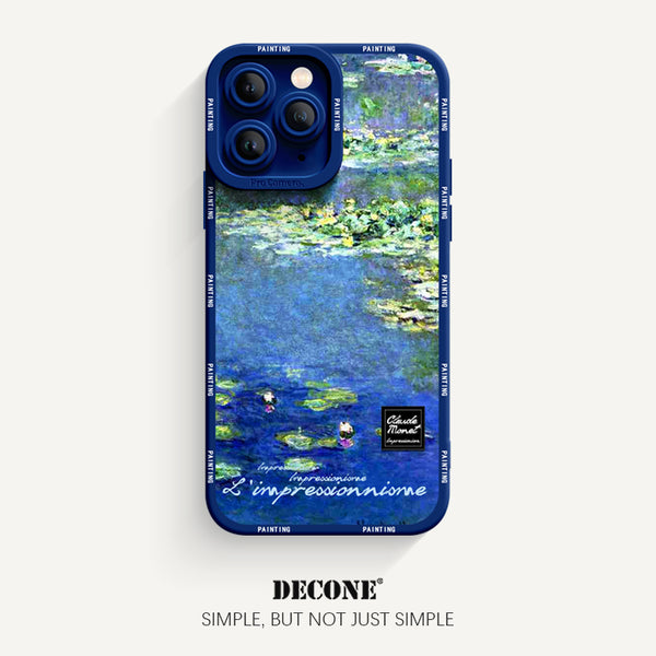 iPhone 11 Series | Oil Painting Series Pupil Liquid Silicone Phone Case