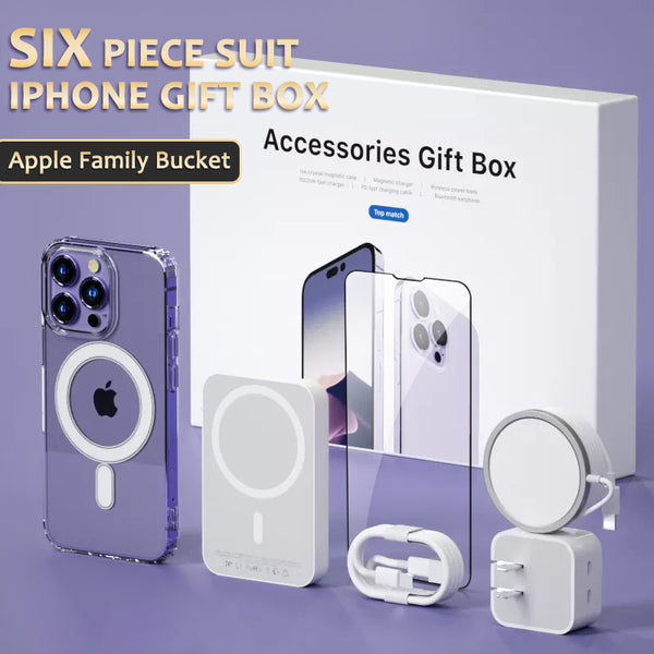 iPhone Gift Box | Six Piece Gift Pack with Apple (Limited time event)