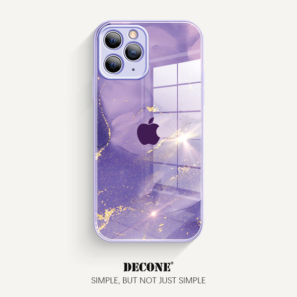 iPhone 11 Series | Watercolor Series Tempered Glass Phone Case