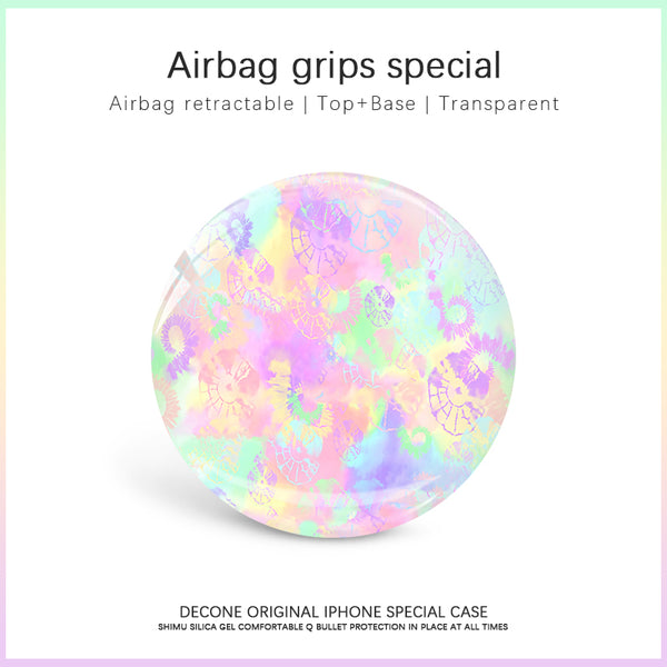 【Decone】Color space transparent airbag retractable grips