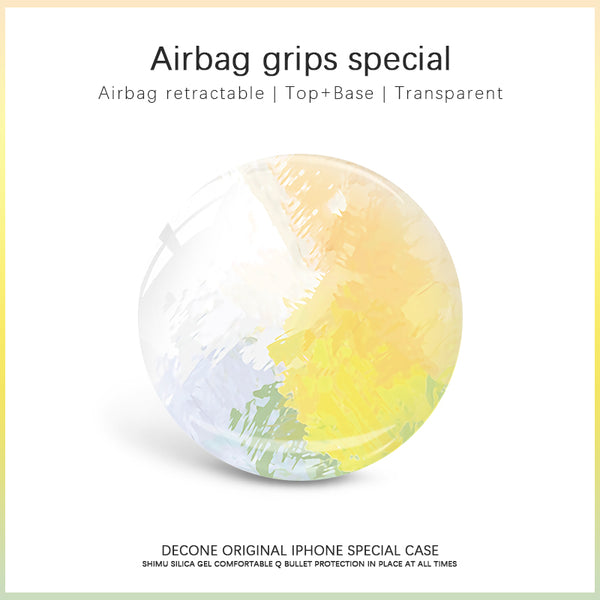 【Decone】Maple leaf transparent airbag retractable grips