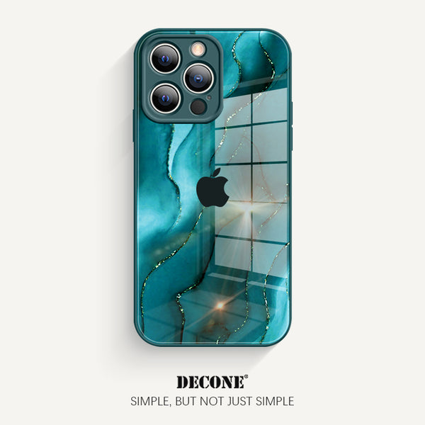 iPhone 13 Series | Watercolor Series Tempered Glass Phone Case