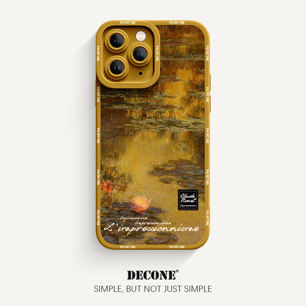 iPhone 11 Series | Oil Painting Series Pupil Liquid Silicone Phone Case