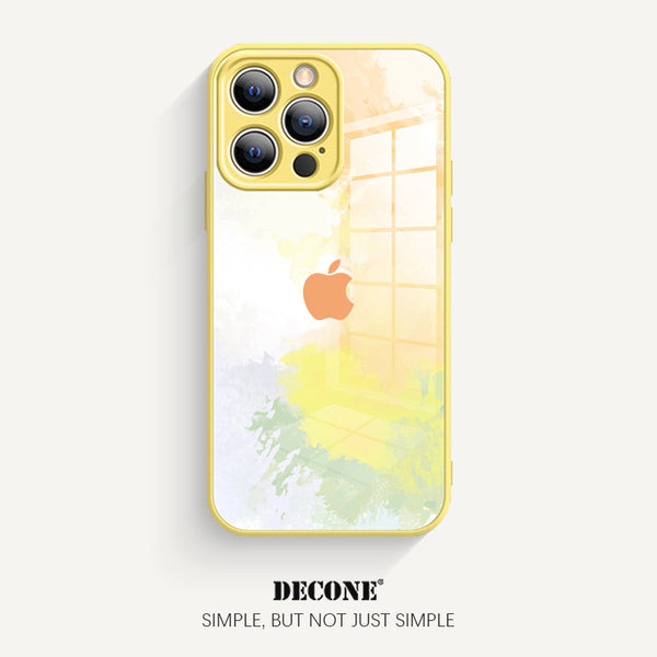 iPhone 14 Series | Watercolor Series Tempered Glass Phone Case