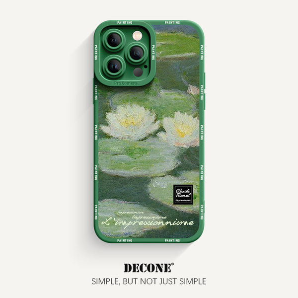 iPhone 13 Series | Oil Painting Series Pupil Liquid Silicone Phone Case