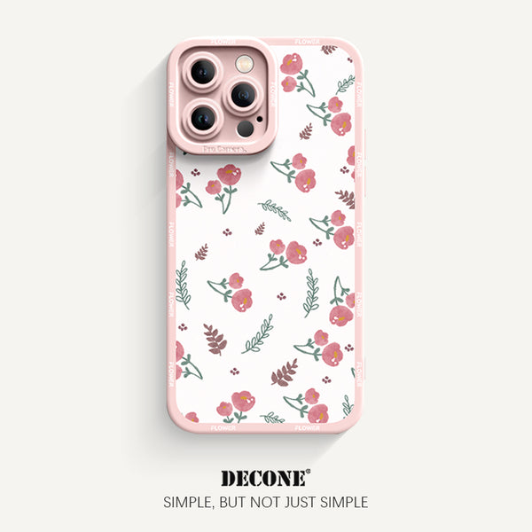 iPhone 13 Series | Flower Series Pupil Liquid Silicone Phone Case