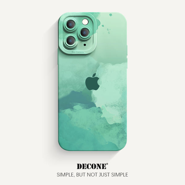 iPhone 11 Series | Watercolor Series Pupil Liquid Silicone Phone Case