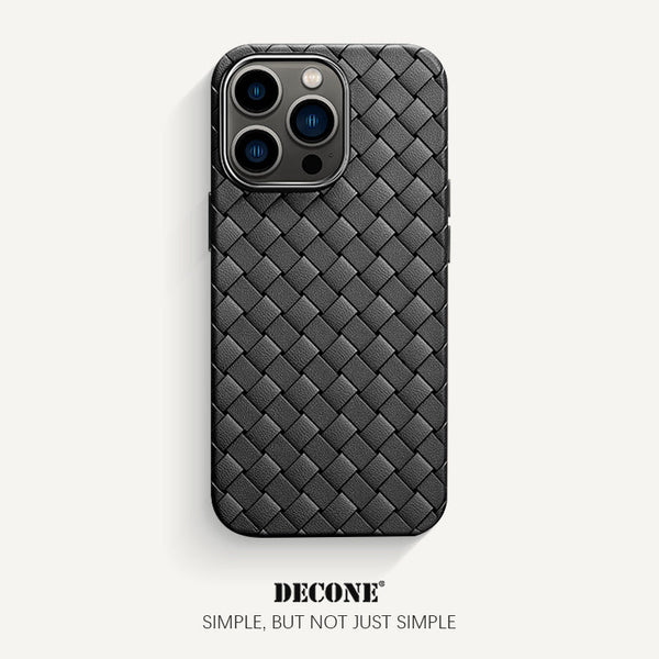 iPhone 14 Series | BV Woven Leather Phone Case
