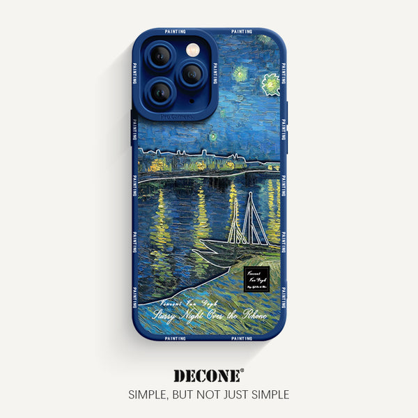 iPhone 11 Series | Oil Painting Series Pupil Liquid Silicone Phone Case