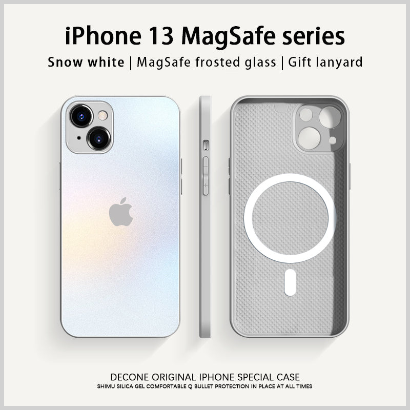 Decone】iPhone 13/12 MagSafe Series  Frosted glass phone case (gift l –  DECONE