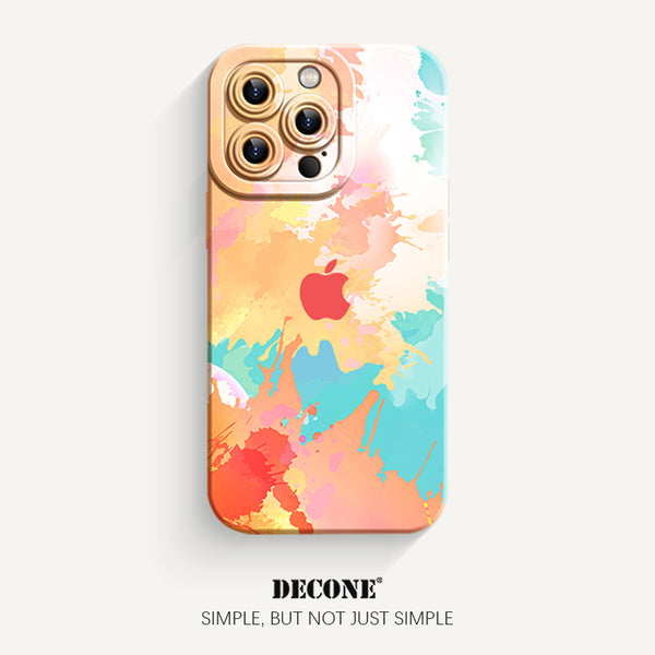 iPhone 13 Series | Watercolor Series Pupil Liquid Silicone Phone Case