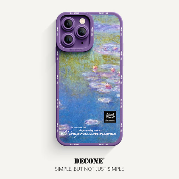 iPhone 11 Series | Oil Painting Series Pupil Liquid Silicone Phone Case