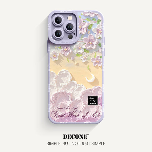 iPhone 14 Series | Art Painting Series Pupil Liquid Silicone Phone Case