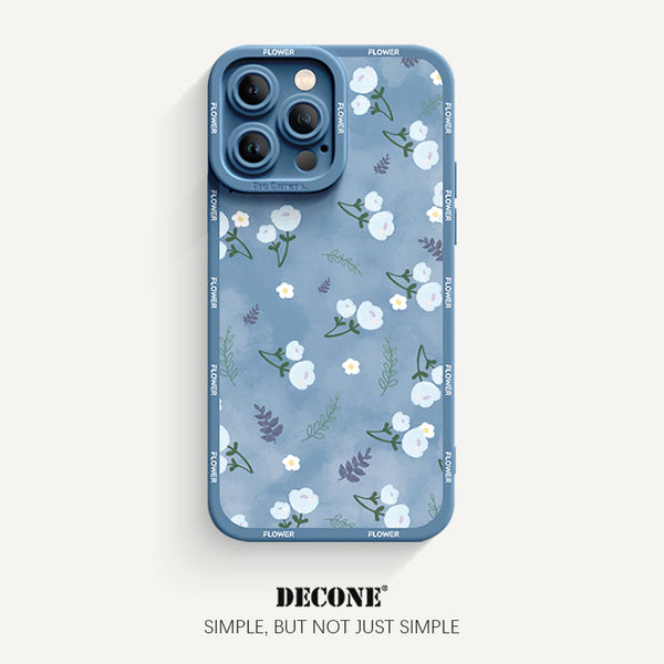 iPhone 12 Series | Flower Series Pupil Liquid Silicone Phone Case