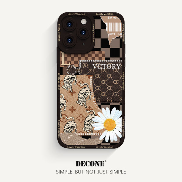 iPhone 11 Series | Flower Series Pupil Liquid Silicone Phone Case