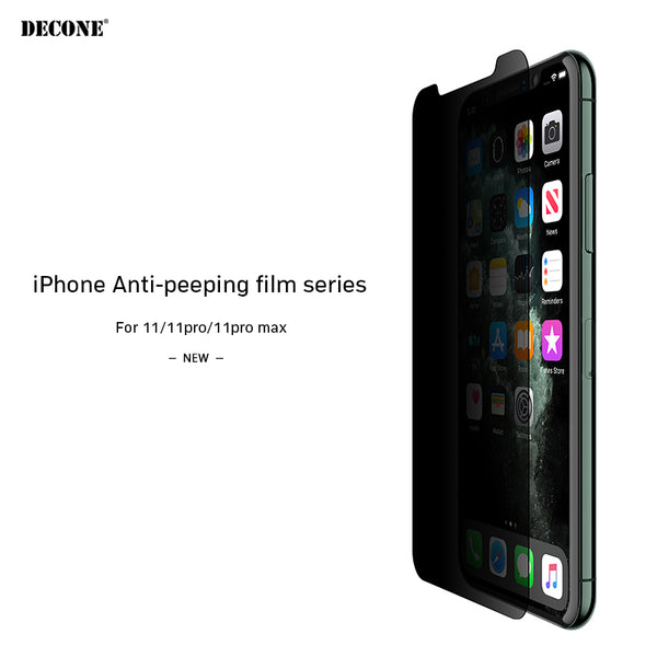 iPhone 11/11pro/11pro max imum tempered glass film (half-covered anti-peeping function)