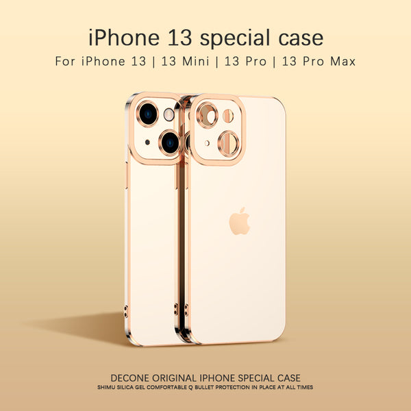 【Decone】iPhone 13 Series | Electroplated pupil phone case (gift lanyard)