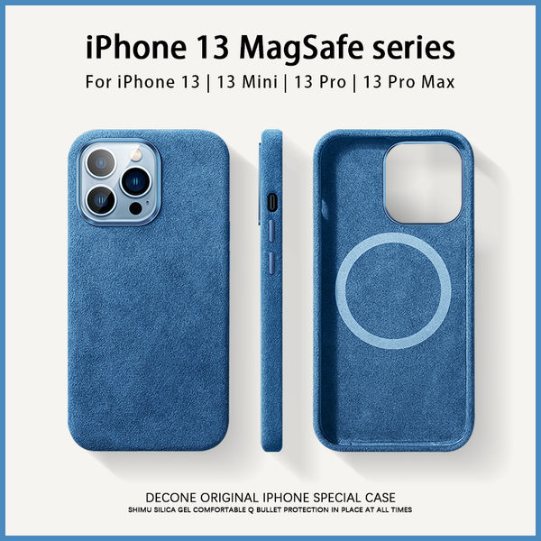【Decone】iPhone 13 Magsafe Series |  Alcantara suede phone case