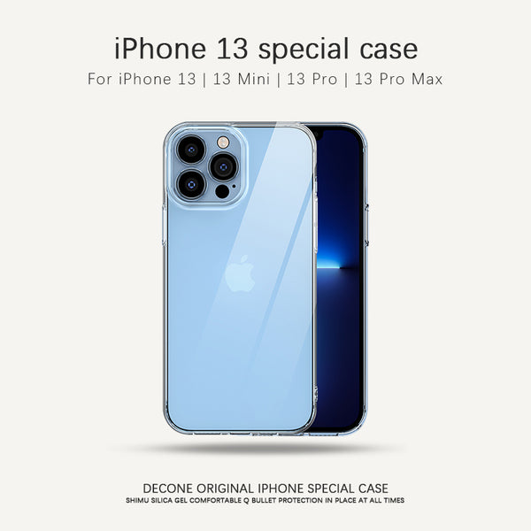 【Decone】iPhone 13 Series | Anti-drop transparent hard mobile phone case